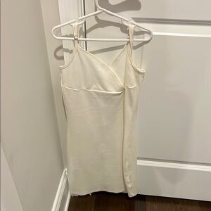 Aritzia Cream Slip Mini Dress Spaghetti Strap